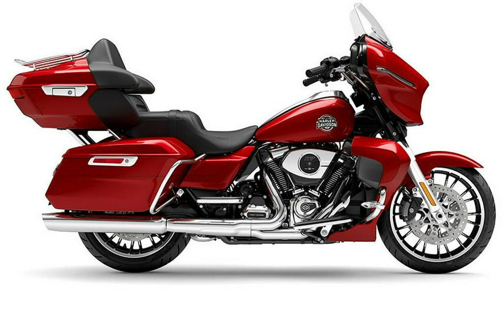 2026 Harley-Davidson® Street Glide Limited Brilliant Red Chrome Trim