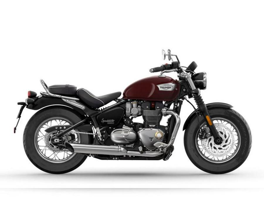 2024 Triumph Bonneville Speedmaster Phantom RedSilver Red