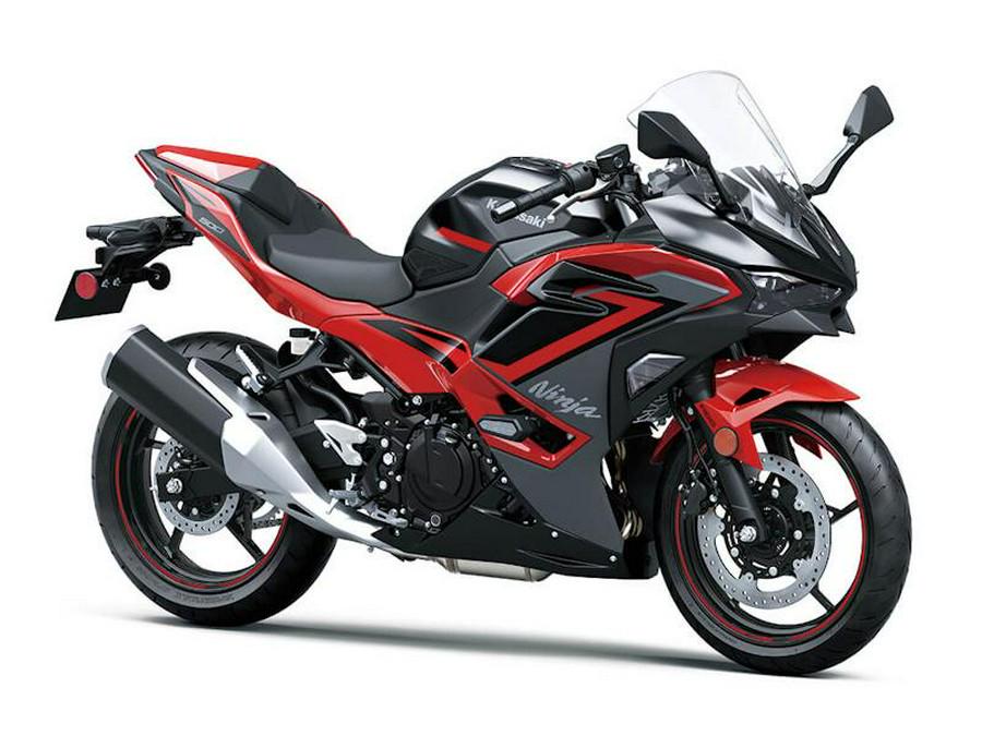 2024 Kawasaki Ninja® 500 SE ABS Red,Passion/Black,Met Flat Spark/Gray,Met Matte Dark