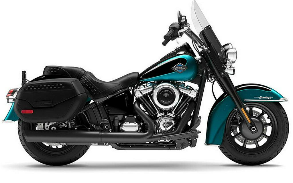 2026 Harley-Davidson® Heritage Classic Teal Thunder / Vivid Black - Black w/Cast Wheels