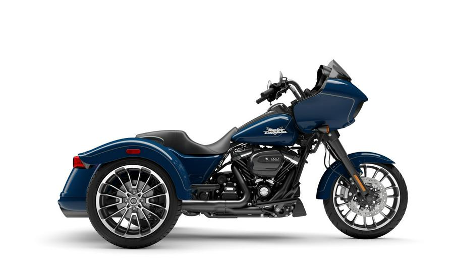 2023 Harley-Davidson® Road Glide® 3 FLTRT Bright Billiard Blue - Black Finish