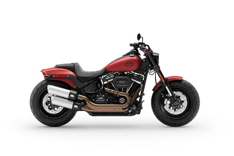 2019 Harley-Davidson Fat Bob 114 Scorched Orange/Black Denim