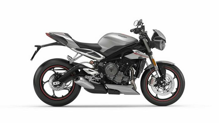 2018 Triumph Street Triple 765 RS SILVER ICE