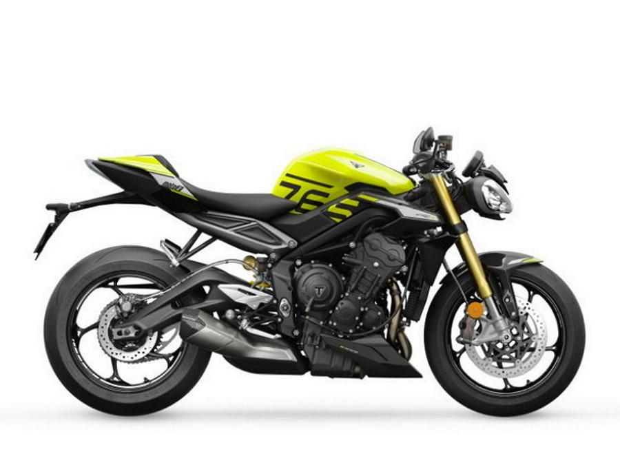 2024 Triumph Street Triple 765 Moto2 Edition Racing Yellow