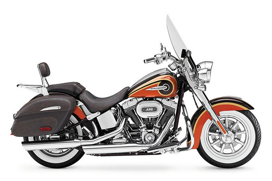 2014 Cvo Softail Deluxe White Gold/Cobalt- Includes 1 Year Warranty!