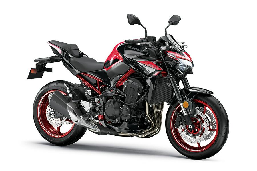 2024 Kawasaki Z900 ABS Candy Persimmon RedEbony