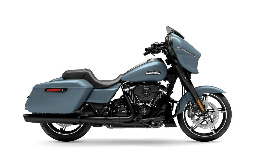 2024 Harley-Davidson Street Glide® Sharkskin Blue - Black Finish FLHX