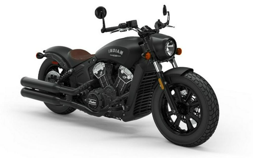 2020 Indian Motorcycle® SCOUT BOBBER, THUNDER BLACK SMOKE ABS, 49ST Bobber