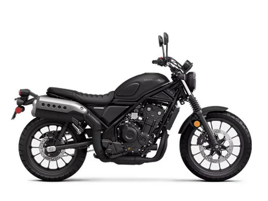 2024 Honda SCL 500 MATTE BLACK METALLIC