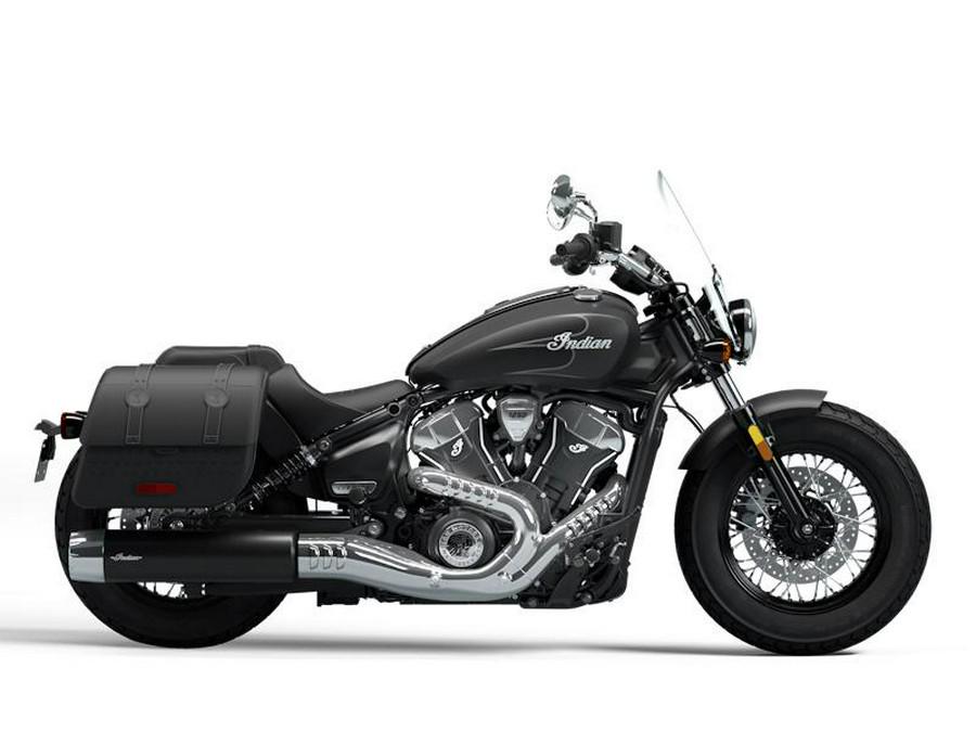 2025 Indian Super Scout Black Smoke with Graphics