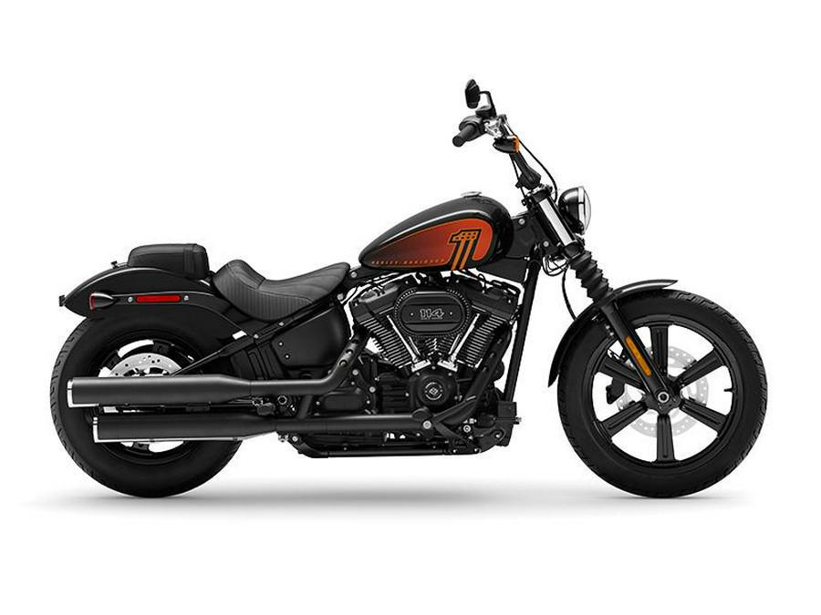 2022 Harley-Davidson Street Bob 114 Vivid Black