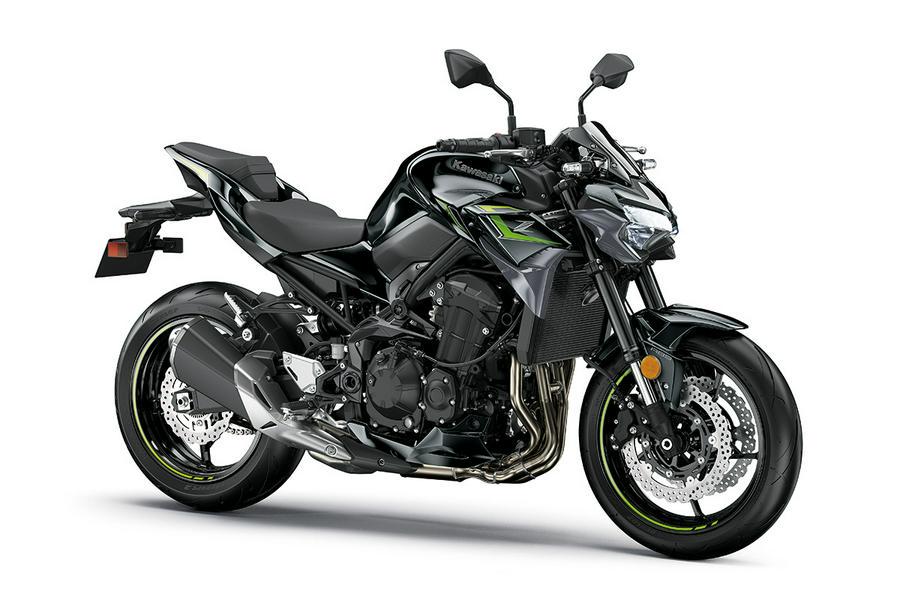 2024 Kawasaki Z900 ABS Metallic Spark Black/Metallic Matte Dark Gray