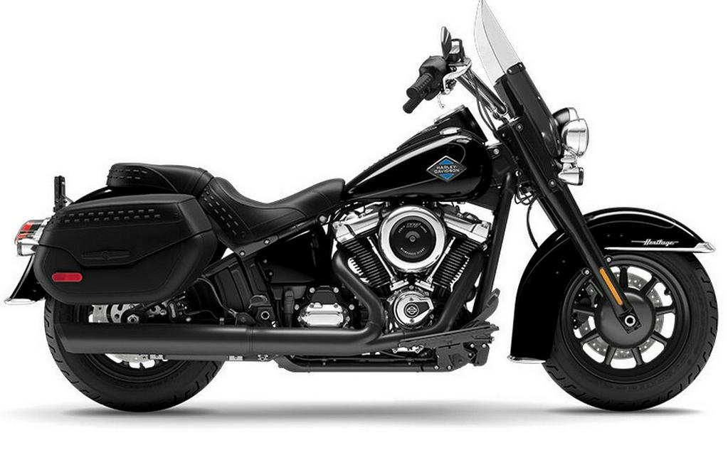 2026 Harley-Davidson® Heritage Classic Vivid Black - Black w/Cast Wheels