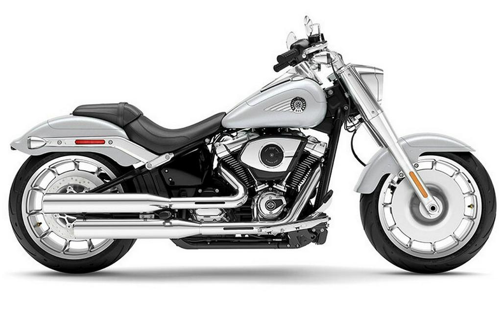 2026 Harley-Davidson® Fat Boy® White Onyx Pearl - Chrome