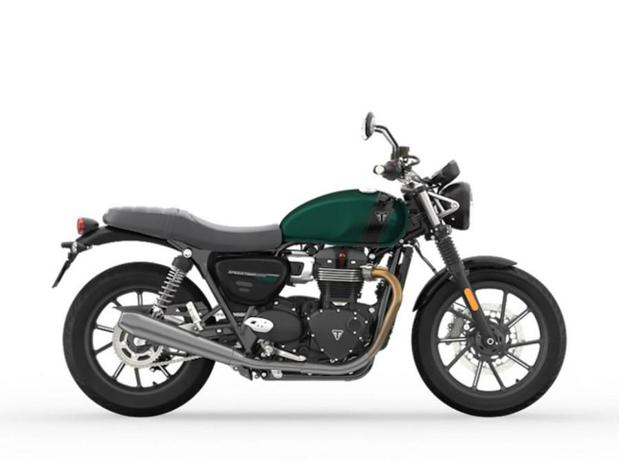 2024 Triumph Speed Twin 900 Phantom GreenSilver Green