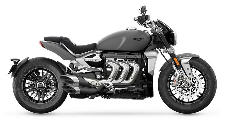 2023 Triumph Rocket 3 R Matte Silver Ice