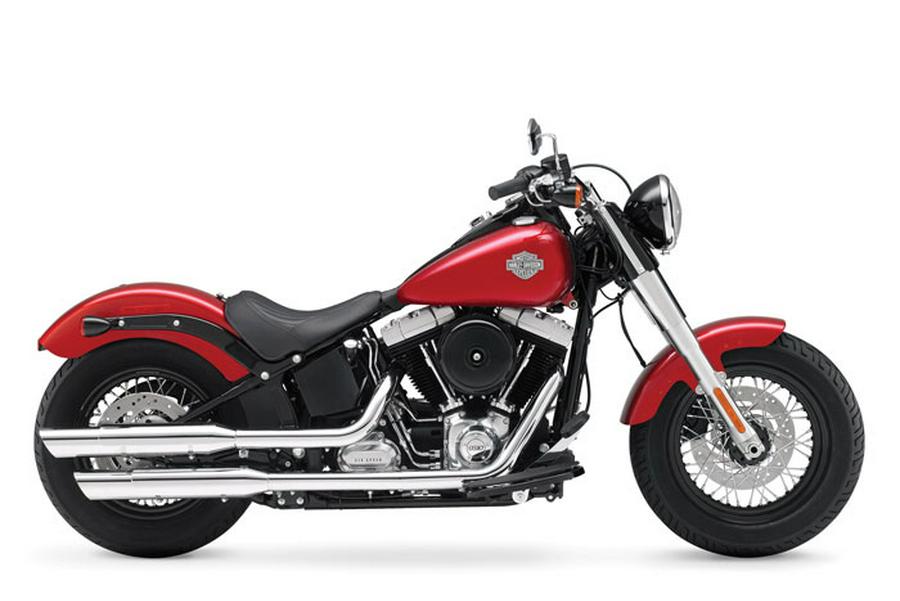 2012 Harley-Davidson Softail Slim Ember Red Sunglo FLS103
