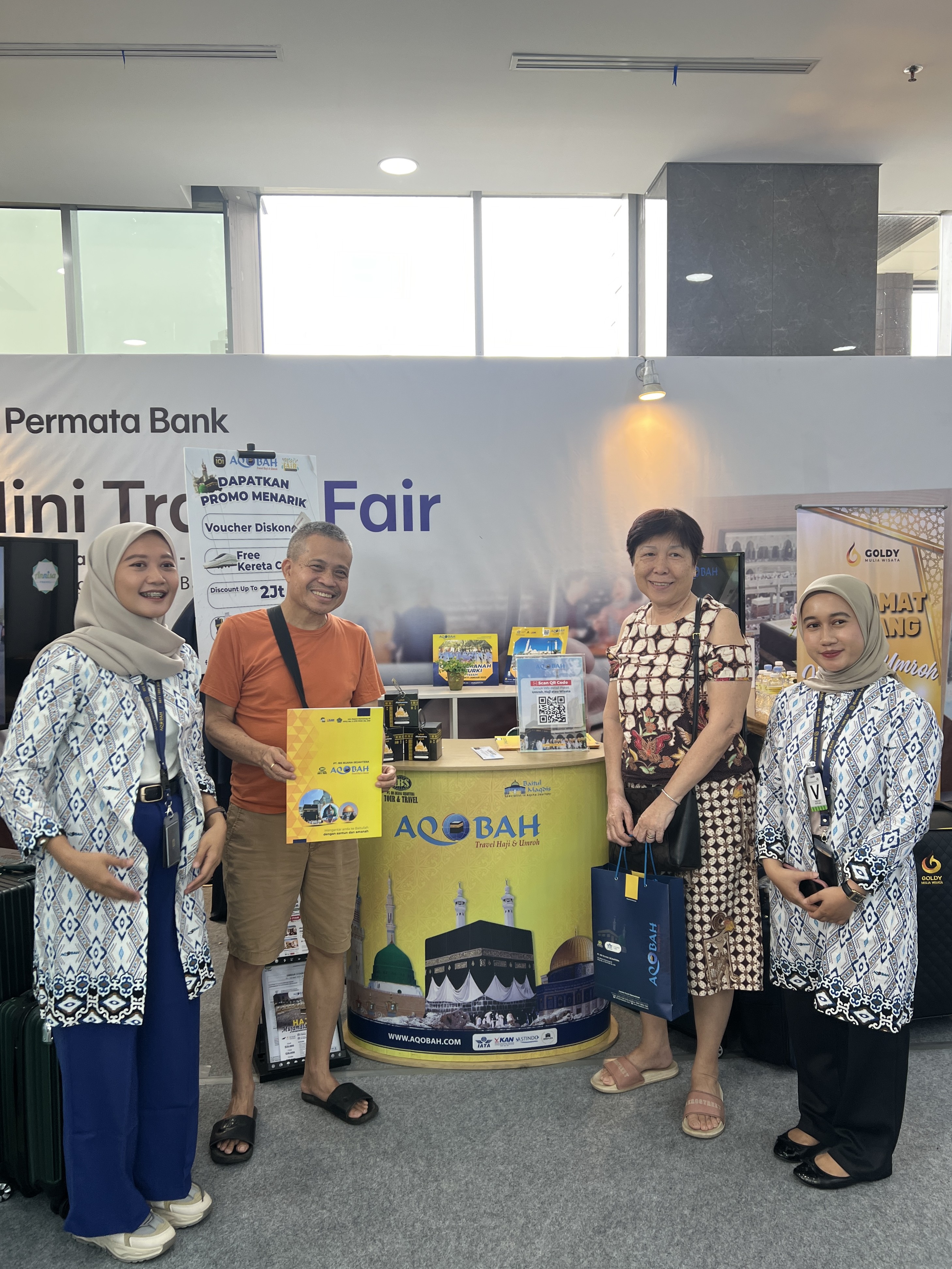 Mini Travel Fair: Jelajahi Negeri Impian at PermataBank Syariah