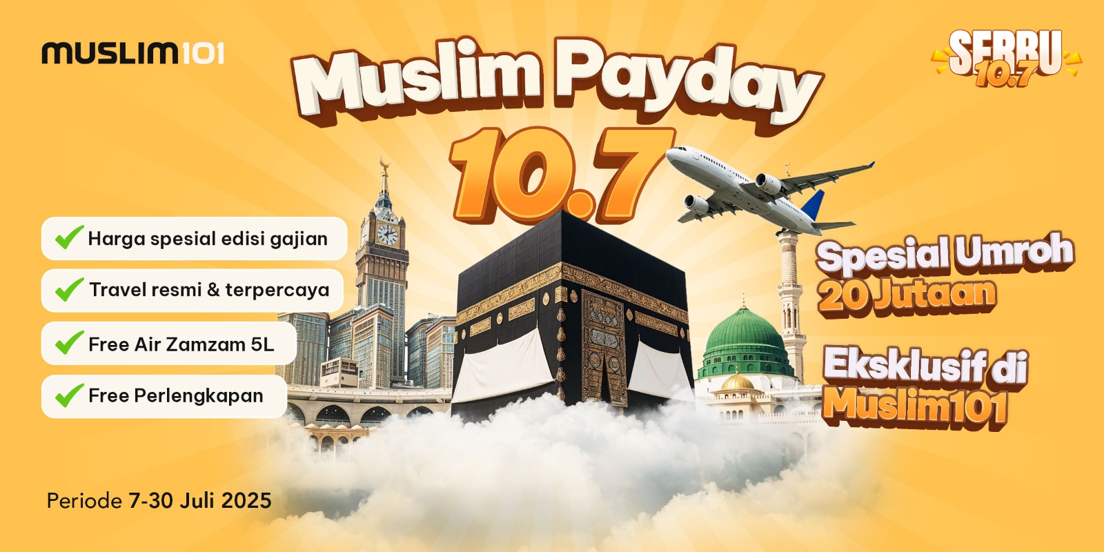 Muslim Payday Umroh Spesial 20 Jutaan