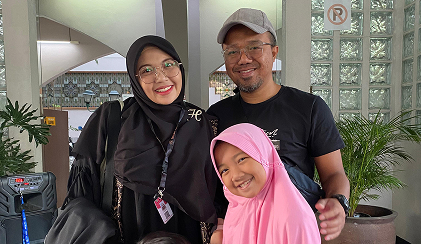 Dwi Argo dan Hani Nur Hanifah