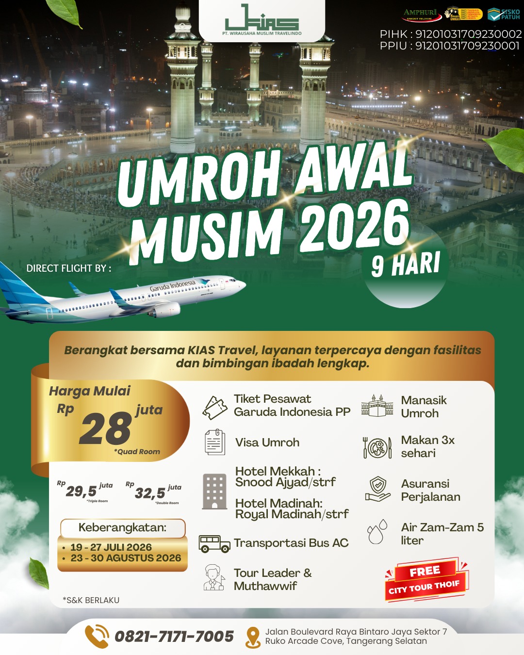 UMROH AWAL MUSIM 2026