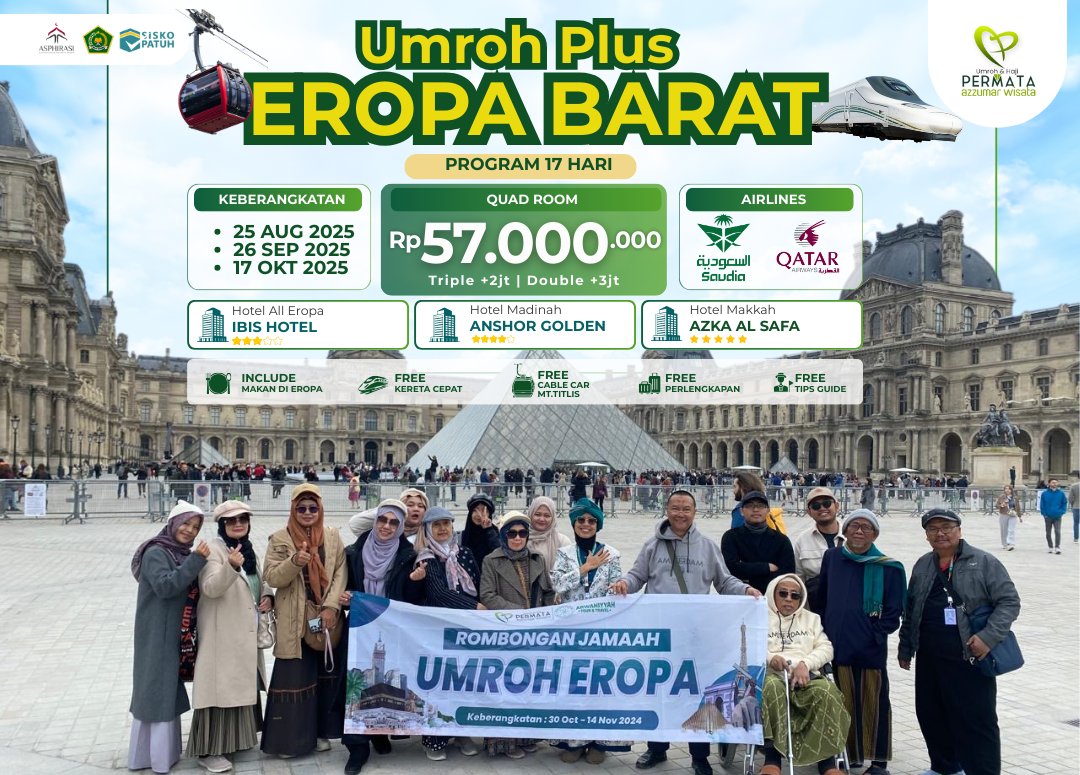 UMROH PLUS EROPA BARAT