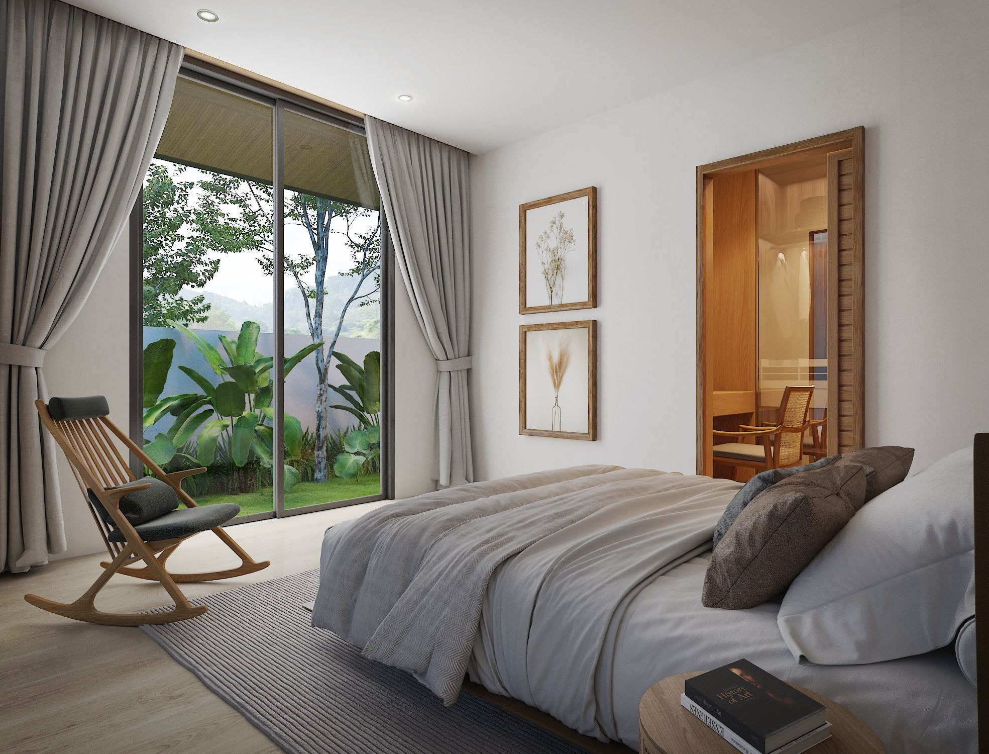 luxury villa modern tropical style