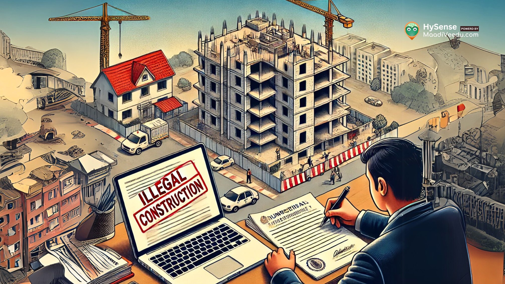 How to Report Illegal Construction in India – Legal Process, Authorities & Complaint Guide