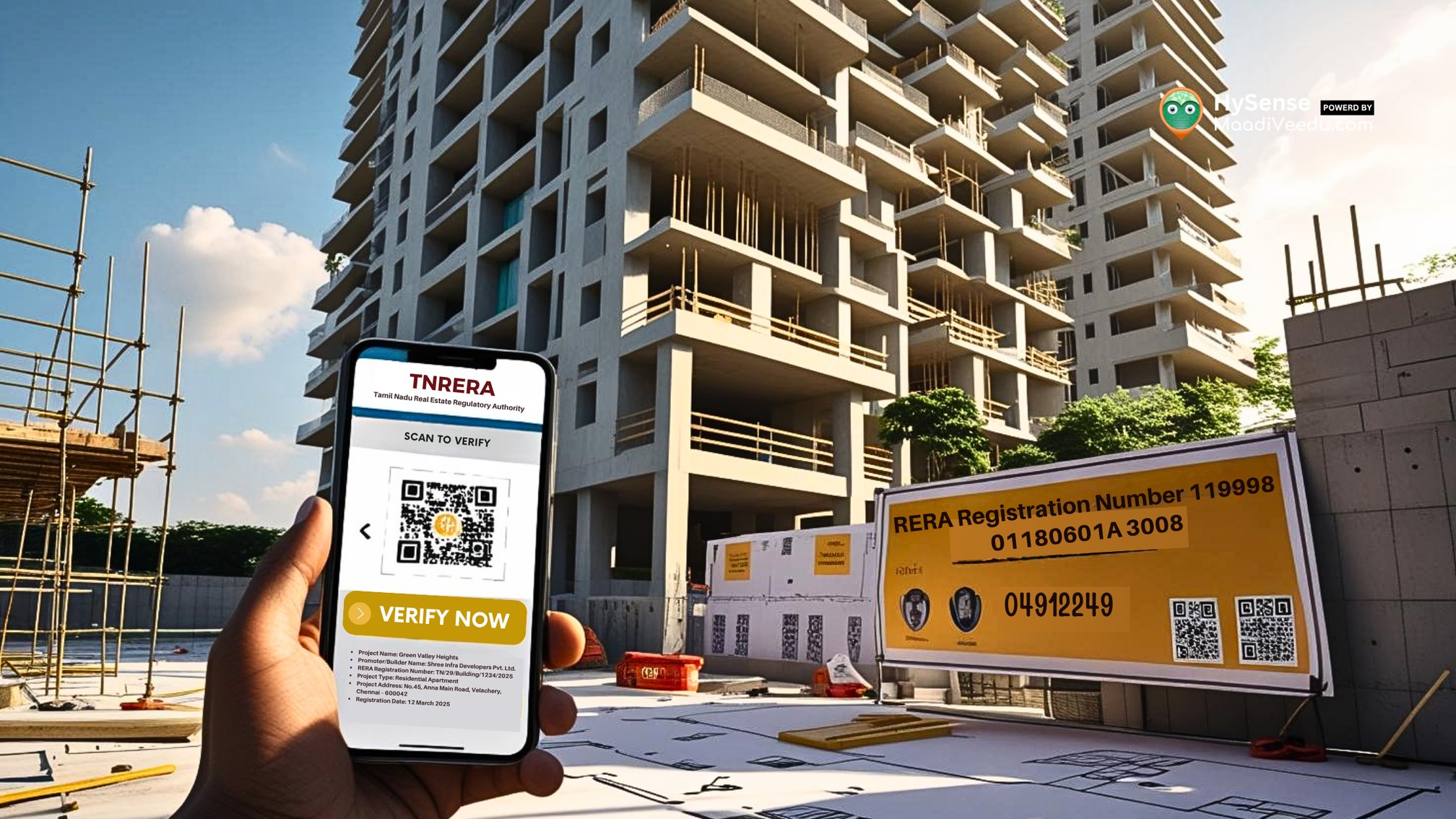 How to Verify RERA Registration in Tamil Nadu – Step-by-Step Guide for Safe Property Buying