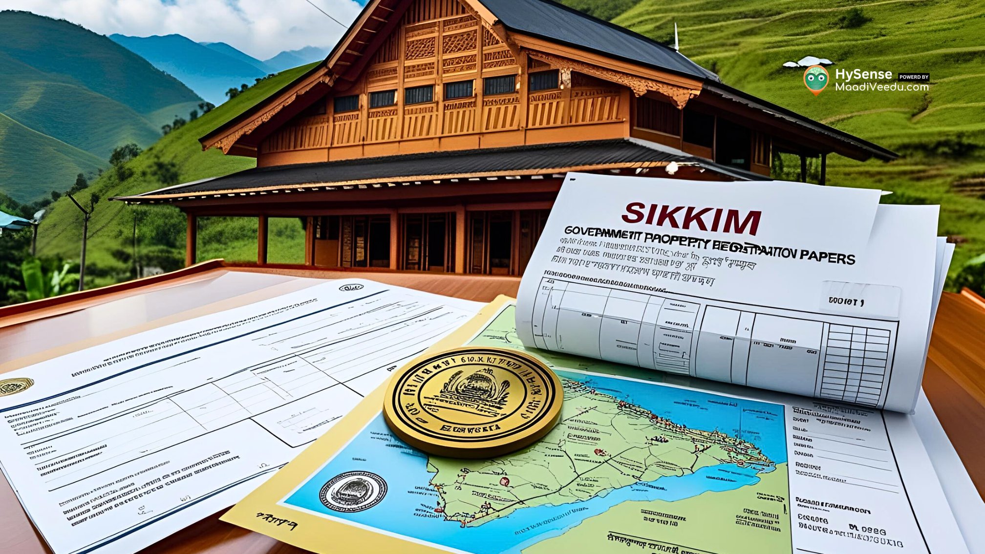 Sikkim Property Registration Charges Revised for 2025 – Full Details, Fees & Legal Rules