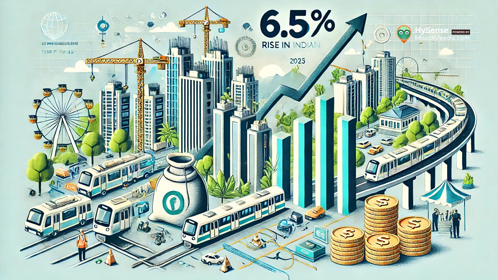 Indian Home Prices to Rise by 6.5% in 2025 – Key Factors, Market Trends & Buyer Impact