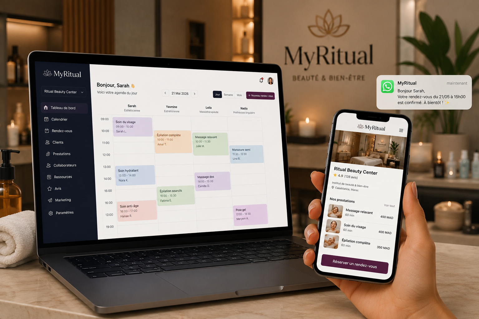MyRitual — Beauty & Healthcare Booking Platform