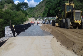 During the works