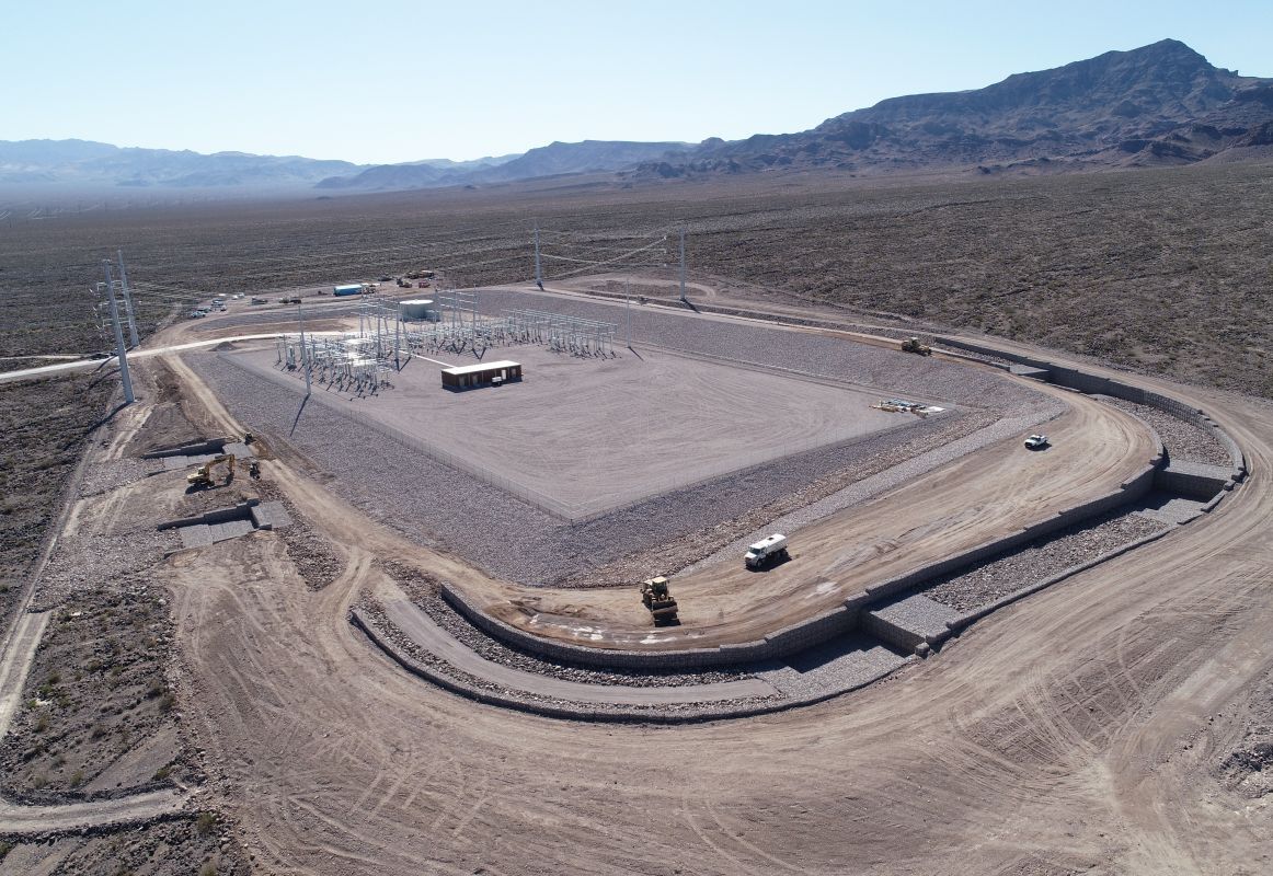 HYDRAULIC CHANNEL - POWER STATION IN BOULDER NEVADA