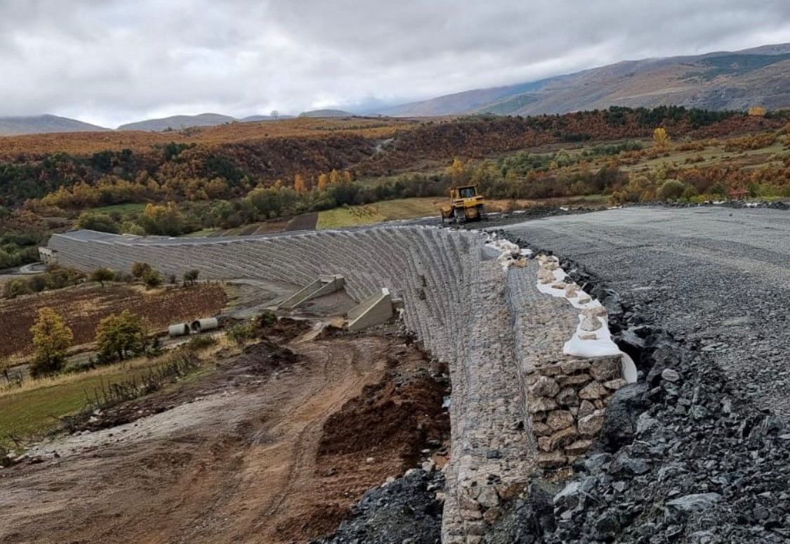 During construction