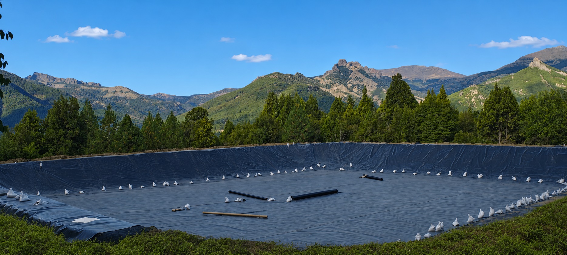 Waterproofing of Reservoirs, Lakes and Channels