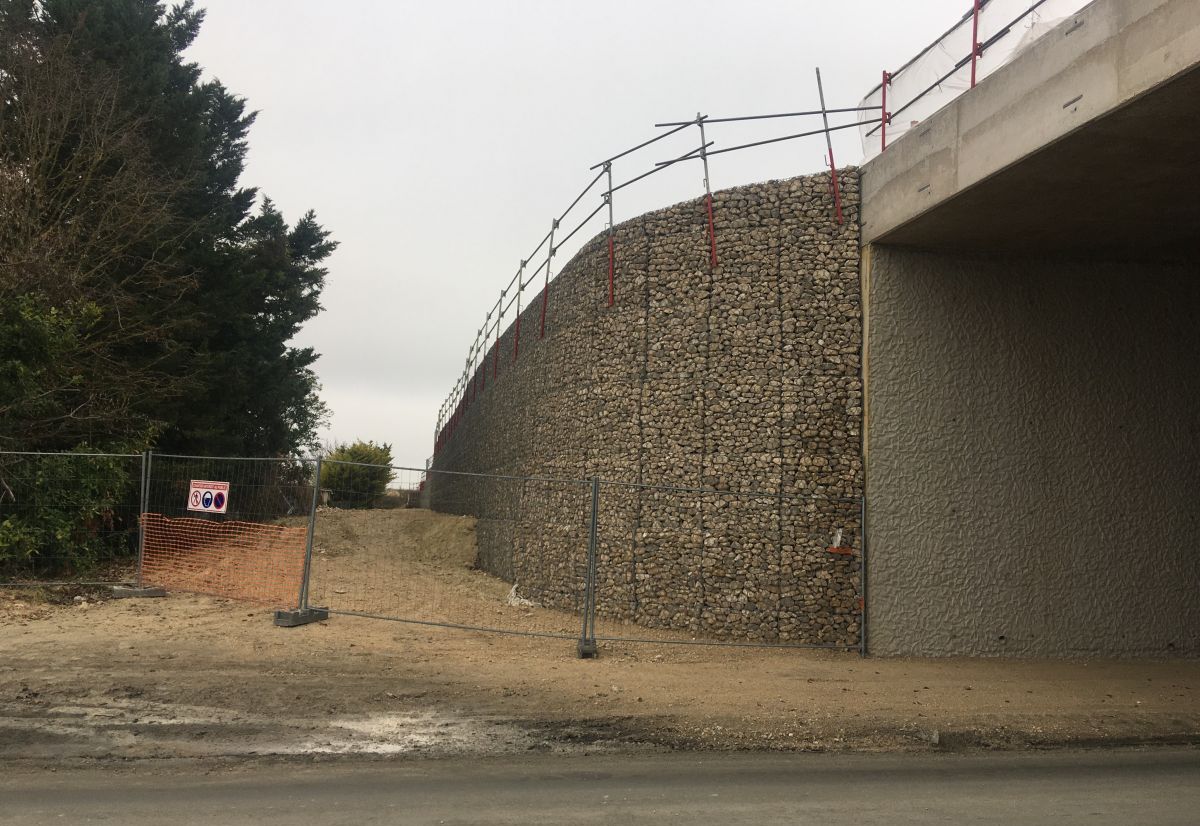 Terramesh System wall