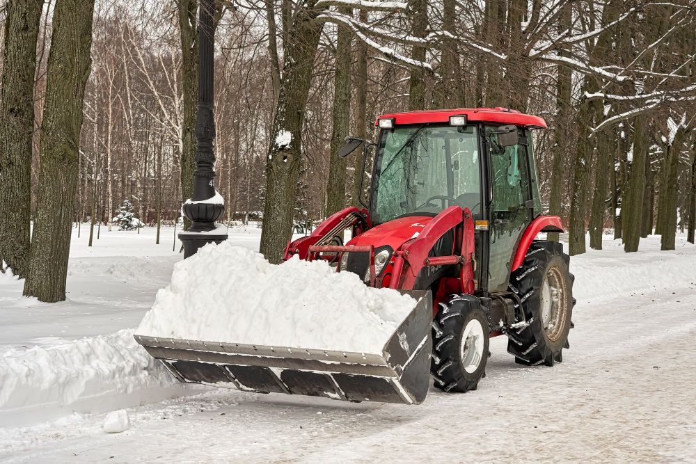 Aufpassen beim Schneeabtransport: Unter Umständen kann es sich hier um Güterverkehr handeln.