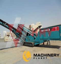 Mobile Powerscreen 2 Deck On Tracks