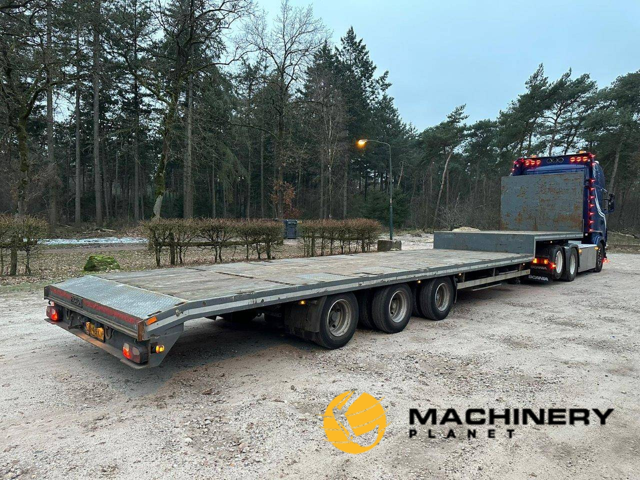 Semi-low loader Pacton S3-001 2008 2008 