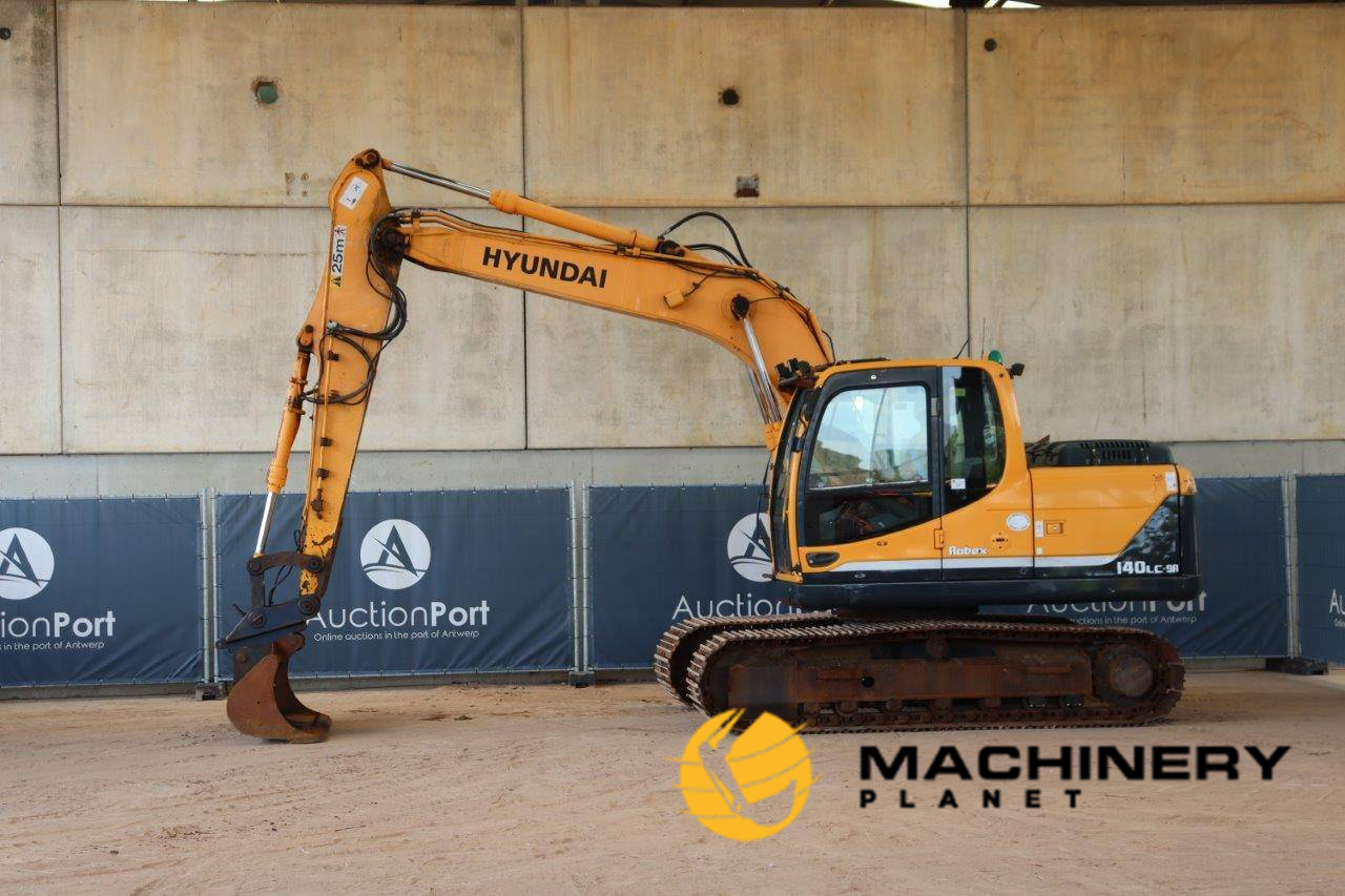 Crawler excavator Hyundai Robex 140LC-9A Diesel 115hp 2013 2013  image