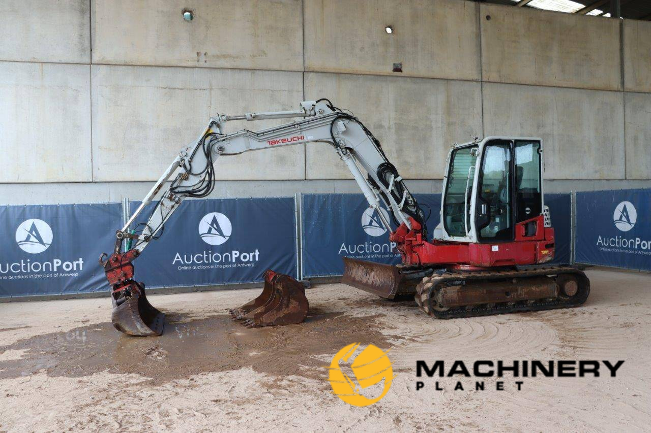 Crawler excavator Takeuchi TB280FR Diesel 2016  image