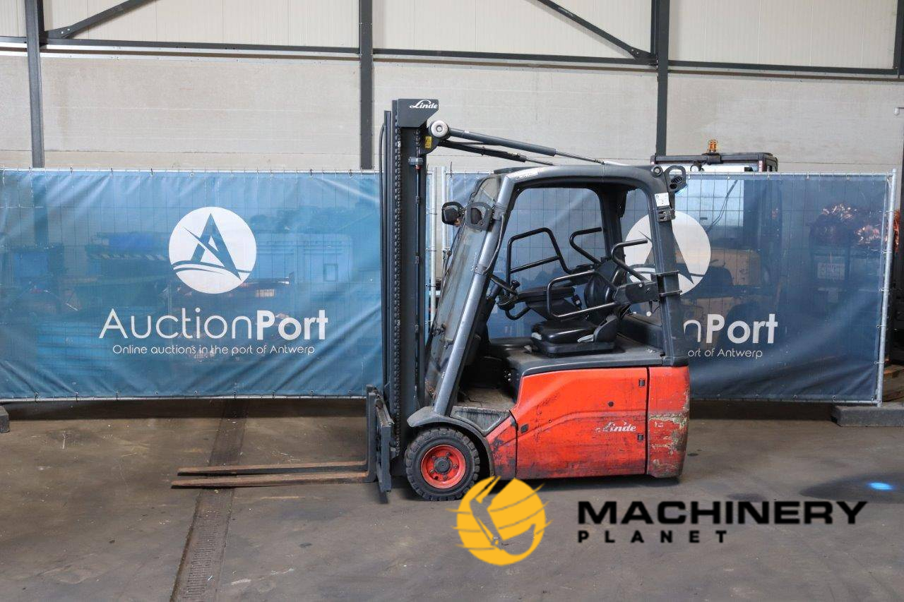 Forklift Linde E16-01 Electric 1600kg 2013 2013  image