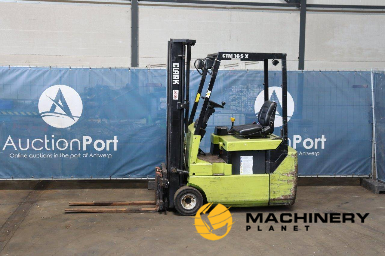 Forklift Clark CTM16SX Electric 1600kg 3.3m 1998 1998  image