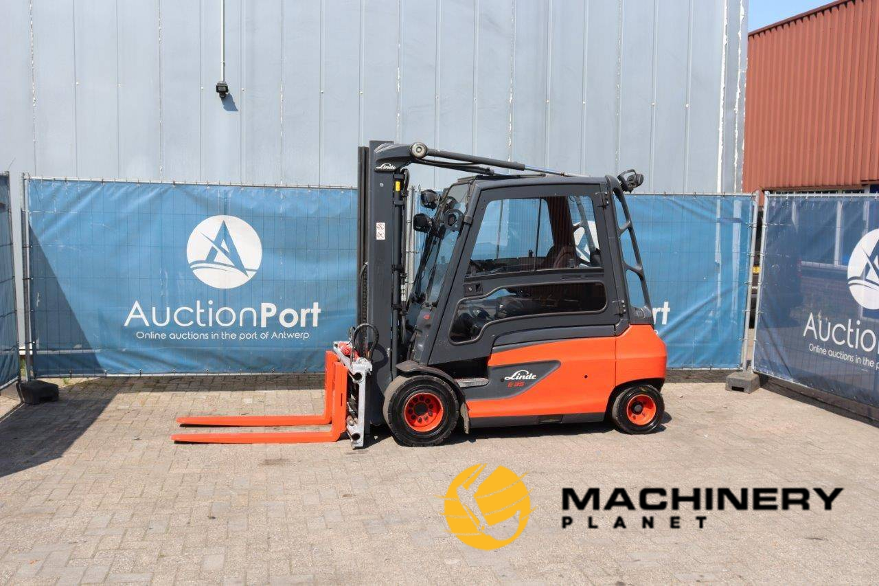 Forklift Linde E35L-01 Electric 3500kg 3.1m 2018 2018  image