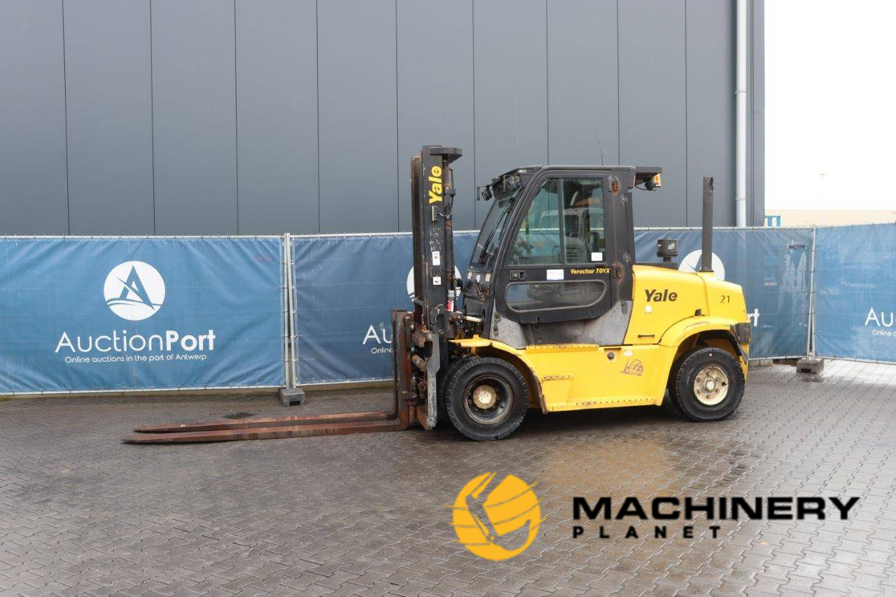 Forklift Yale GDP70VXV2740 Diesel 5670kg 3.4m 2016 2016  image