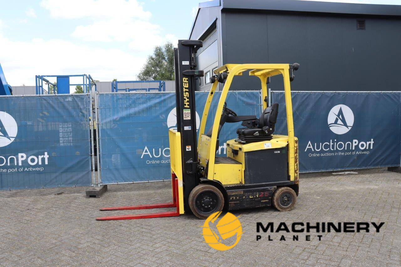 Forklift Hyster E2.5XN SWB Electric 2410kg 2012  image