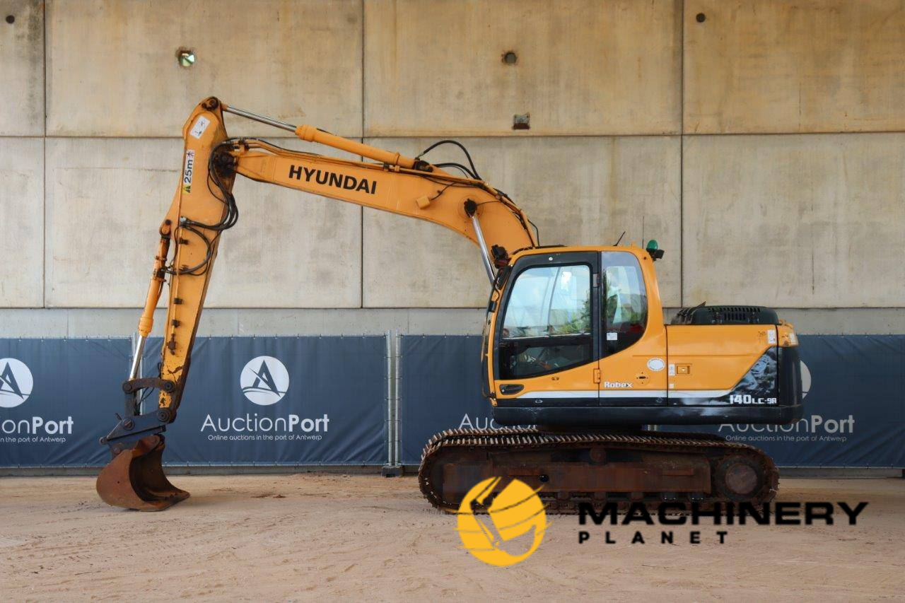 Crawler excavator Hyundai Robex 140LC-9A Diesel 115hp 2013 2013  image