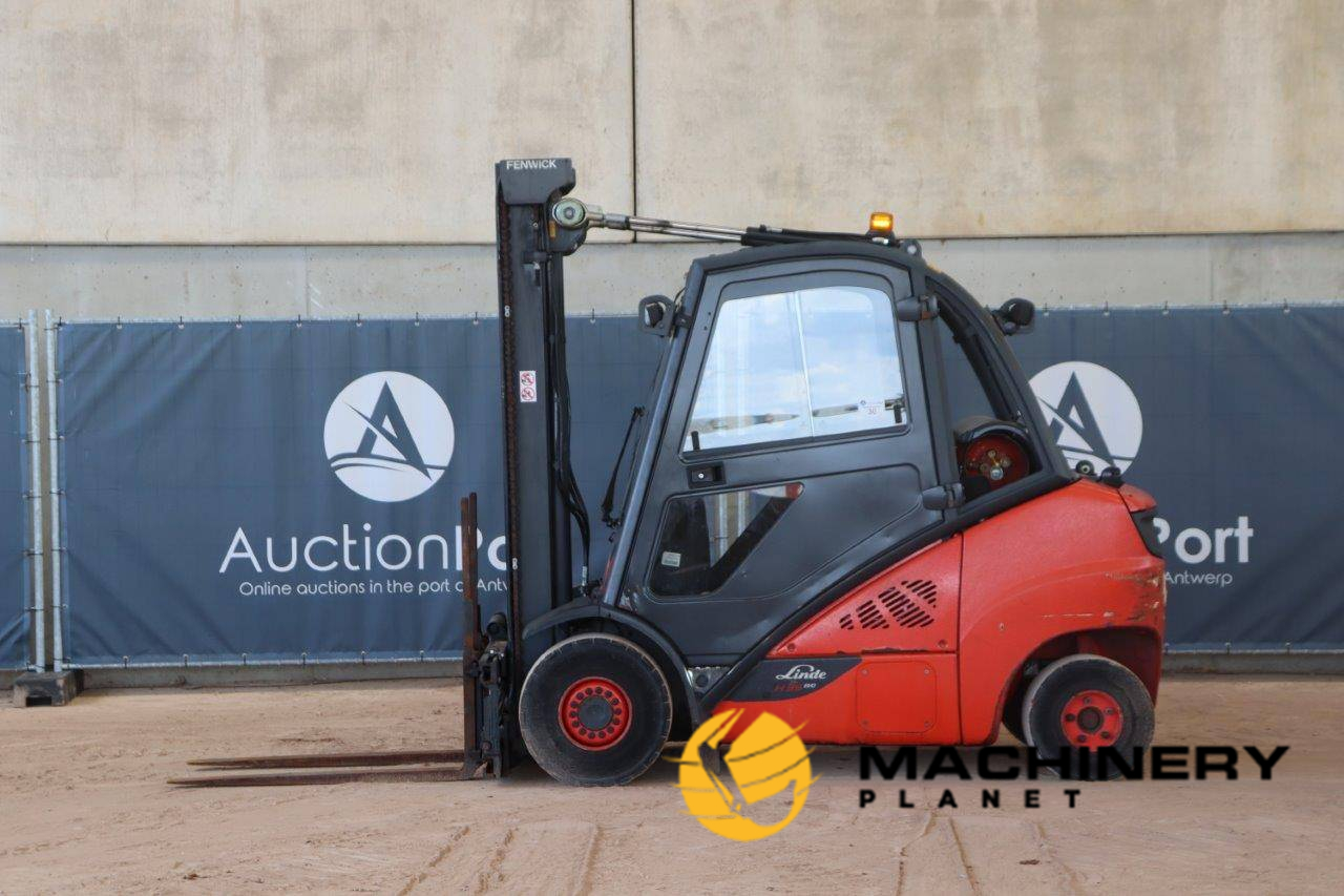 Forklift Linde H35T-02 LPG 3500kg 4.65m 2018 2018  image