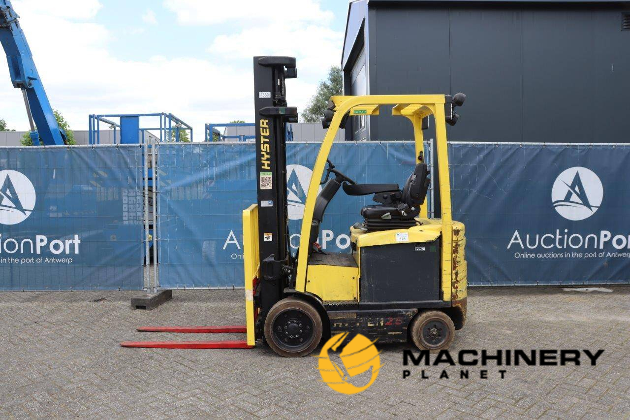 Forklift Hyster E2.5XN SWB Electric 2410kg 2012  image